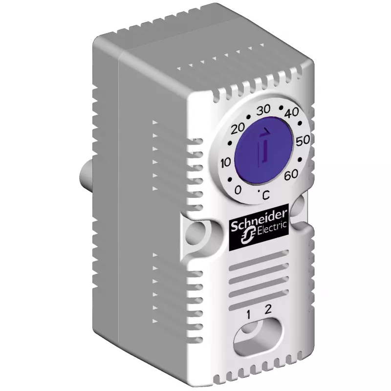 APC NSYCCOTHO termostato para armarios eléctricos, NC, 0-60°C, carril DIN, gris