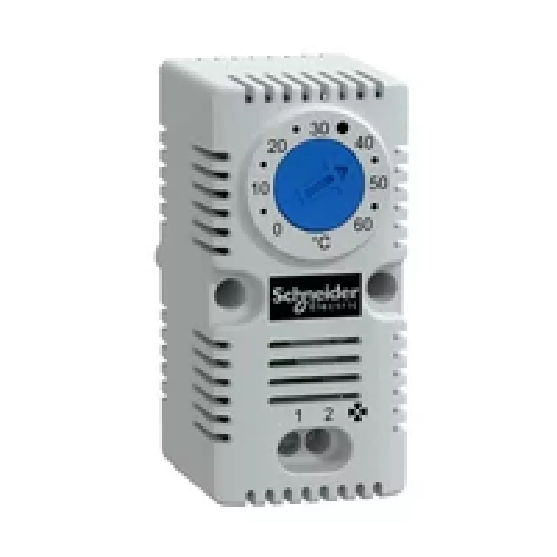 APC NSYCCOTHO termostato para armarios eléctricos, NC, 0-60°C, carril DIN, gris