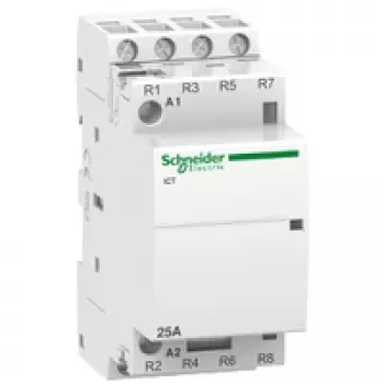 APC Schneider Electric A9C20837 Acti9 iTL relé de impulso 2P 16A 230-240V AC carril DIN blanco