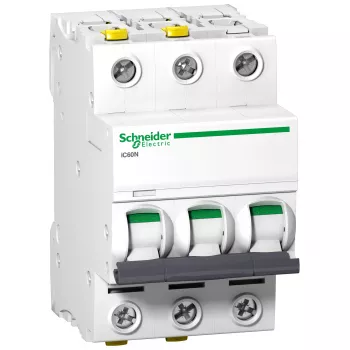 APC Schneider Electric A9F04340 interruptor automático 3P 40A curva C 10kA carril DIN IP20