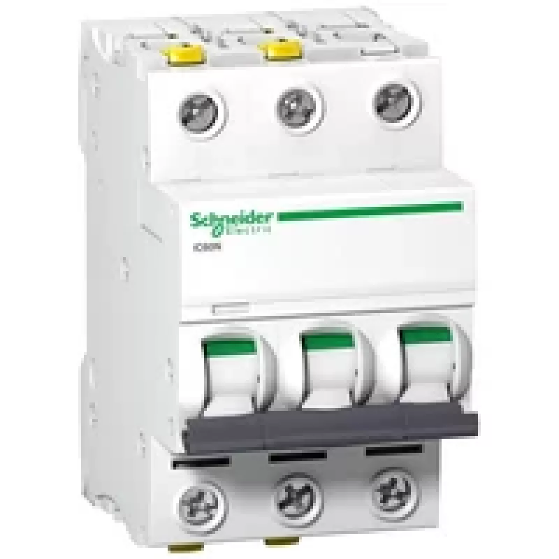 APC Schneider Electric A9F04340 interruptor automático 3P 40A curva C 10kA carril DIN IP20