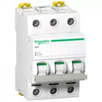 Schneider Electric Acti9 iSW A9S65363 interruptor seccionador 3 polos 63A 400V AC blanco