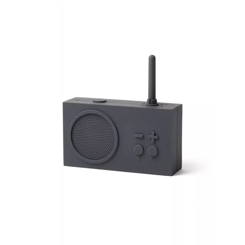 Lexon Tykho 3 Radio Altavoz Bluetooth Gris Oscuro LA119G3