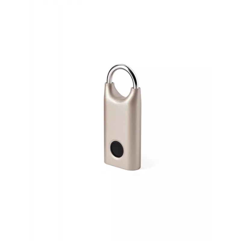 LEXON Nomaday Candado de Huella Digital Oro Suave LL128D