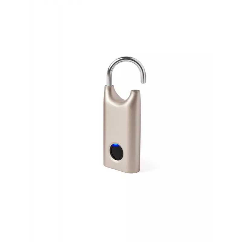 LEXON Nomaday Candado de Huella Digital Oro Suave LL128D