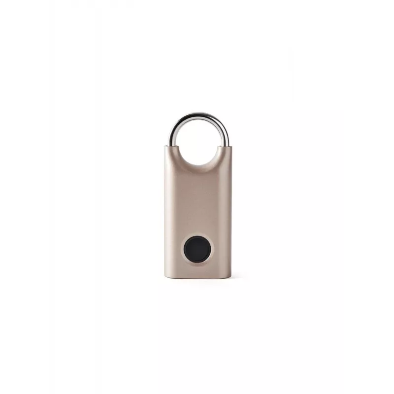 LEXON Nomaday Candado de Huella Digital Oro Suave LL128D