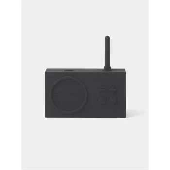 Lexon Tykho 3 Radio con Altavoz Bluetooth Negro LA119N1