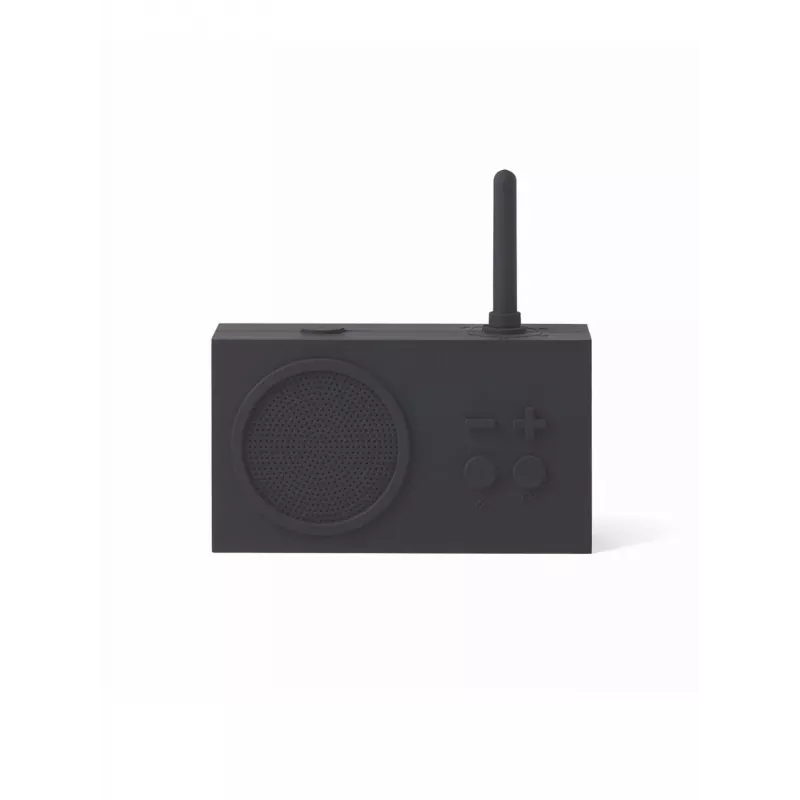 Lexon Tykho 3 Radio con Altavoz Bluetooth Negro LA119N1
