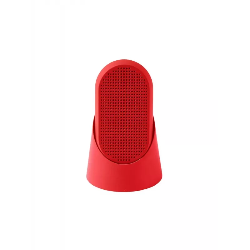 Lexon Mino T Altavoz Bluetooth Portátil con Base y Mosquetón, Rojo