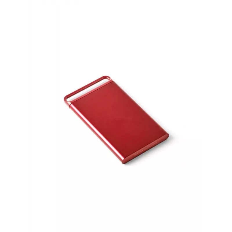 Lexon Nomaday Card Tarjetero para Tarjetas de Visita Rojo Oscuro LD144DR