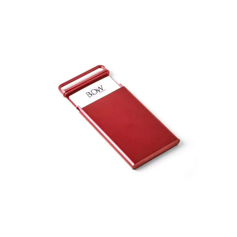 Lexon Nomaday Card Tarjetero para Tarjetas de Visita Rojo Oscuro LD144DR