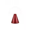 Lexon Mina Audio L Lámpara LED con Altavoz Bluetooth Rojo Oscuro LH76DR