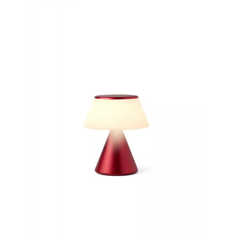 Lexon Luma M Lámpara LED Rojo Oscuro LH87DR