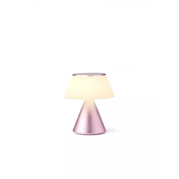 Lexon Luma M Lámpara LED Rosa Claro LH87MLP