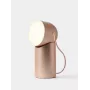 Lexon Orbe lámpara LED portátil dorada LH88D