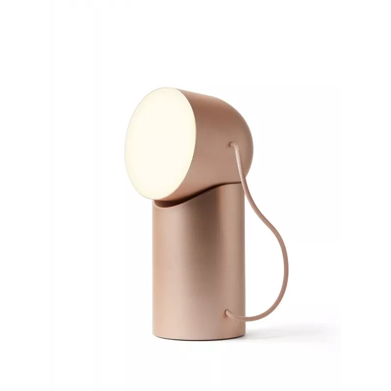 Lexon Orbe lámpara LED portátil dorada LH88D