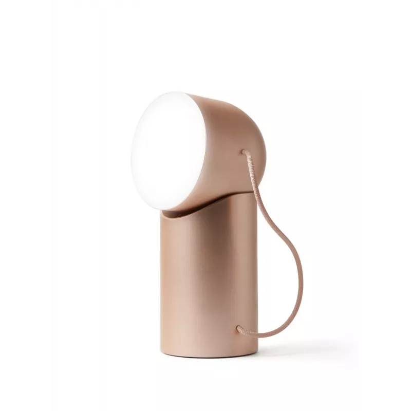 Lexon Orbe lámpara LED portátil dorada LH88D