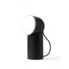 Lexon Orbe lámpara LED portátil negra LH88N