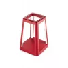 Lexon Lantern Lámpara LED con cargador inalámbrico rojo oscuro LH94DR