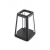 LEXON Lantern Lámpara LED con cargador inalámbrico negro LH94N