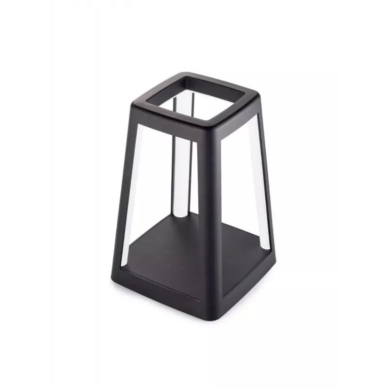 LEXON Lantern Lámpara LED con cargador inalámbrico negro LH94N