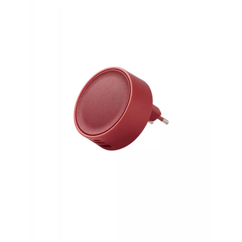 LEXON Poweron Cargador de pared 30W USB-C/USB-A rojo LL152R