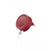 LEXON Poweron Cargador de pared 30W USB-C/USB-A rojo LL152R
