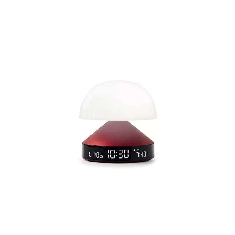 Lexon Mina Sunrise Despertador con luz de amanecer, rojo LR153DR