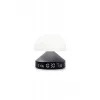 Lexon Mina Sunrise Despertador con lámpara, gris pistola / gris oscuro, LR153MX