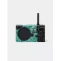 Lexon Tykho 3 X JMB Radio Bluetooth Radio FM portátil con obra de arte de Basquiat, negro