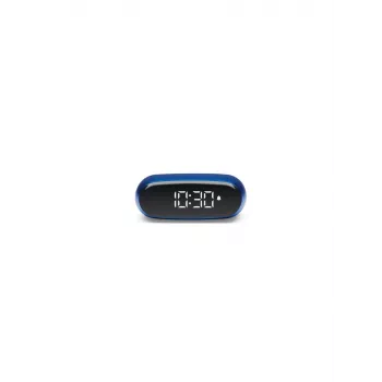 LEXON Minut Mini Despertador digital azul oscuro LR154BF