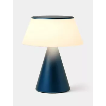Lexon Luma XL Lámpara LED azul oscuro LH98MDB