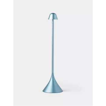 LEXON Steli Bell Lámpara de mesa azul claro LH95B-LB1