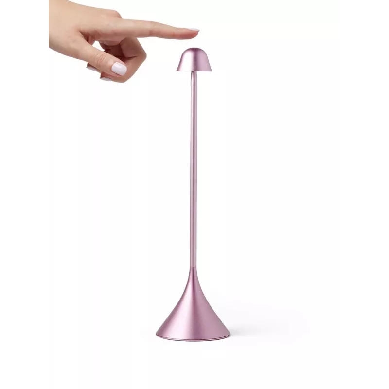 LEXON Steli Bell Lámpara de mesa rosa claro LH95B-LP