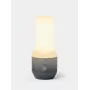 LEXON Terrace+ lámpara LED 3 en 1 con altavoz Bluetooth y powerbank, gris oscuro/Gunmetal, LA134X