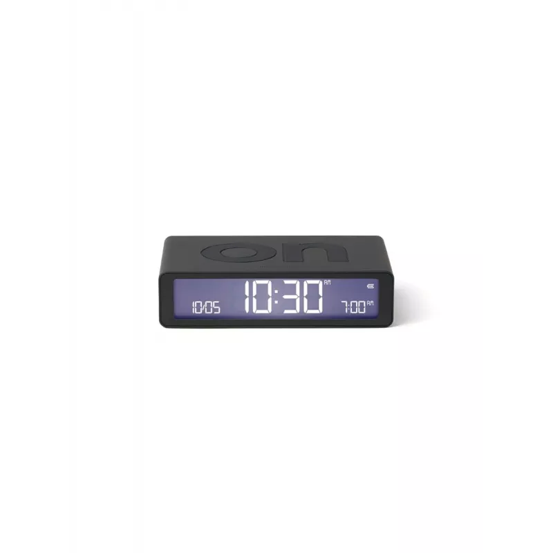 Lexon Flip Classic Despertador gris oscuro LR157G3