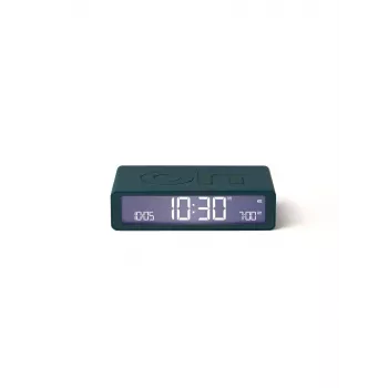 Lexon Flip Classic Despertador de doble cara azul pato LR157BF9