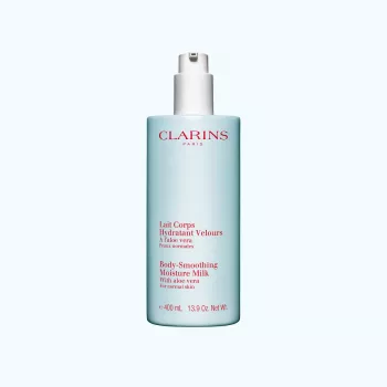 CLARINS Leche corporal hidratante alisadora con aloe vera 400 ml