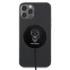 Karl Lagerfeld cargador inalámbrico compatible con MagSafe 15W negro