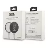 Karl Lagerfeld cargador inalámbrico compatible con MagSafe 15W negro