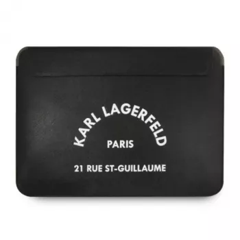 Karl Lagerfeld Funda KLCS133RSGSFBK 13 pulgadas Negra Saffiano RSG para portátil