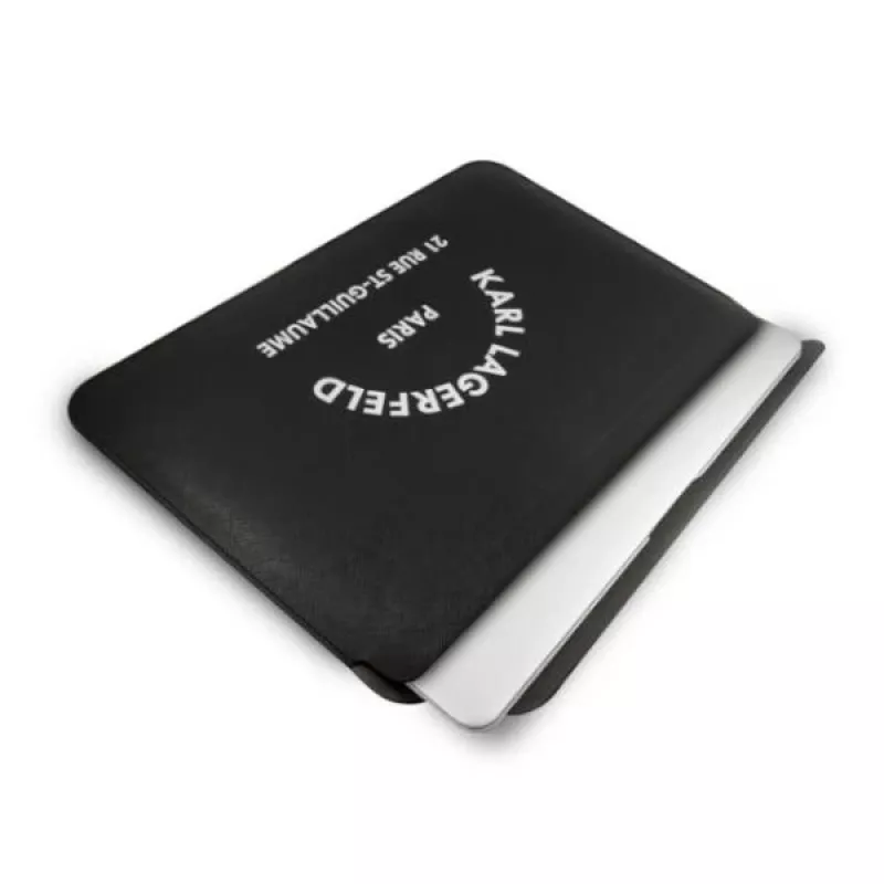 Karl Lagerfeld Funda KLCS133RSGSFBK 13 pulgadas Negra Saffiano RSG para portátil