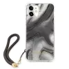 Guess GUHCP12SKSMAGR funda rígida gris Marble Collection para iPhone 12 Mini 5,4