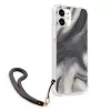 Guess GUHCP12SKSMAGR funda rígida gris Marble Collection para iPhone 12 Mini 5,4
