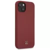 Mercedes-Benz MEHCP13SSILRE funda rígida roja Silicone Line para iPhone 13 mini 5,4
