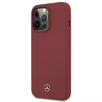 MERCEDES-BENZ MEHCP13LSILRE funda rígida Silicone Line para iPhone 13 Pro / 13 6,1