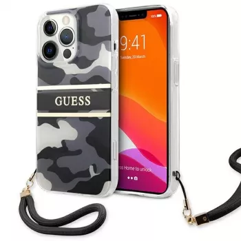 Guess GUHCP13LKCABBK funda rígida para iPhone 13 Pro / 13 6,1