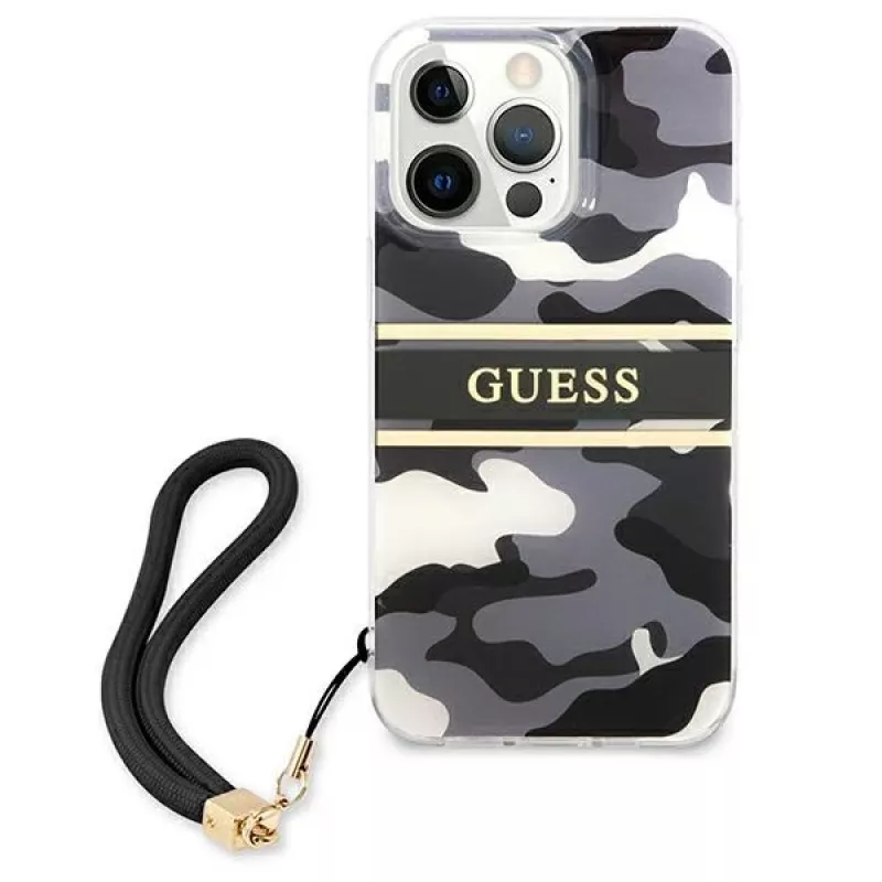 Guess GUHCP13LKCABBK funda rígida para iPhone 13 Pro / 13 6,1