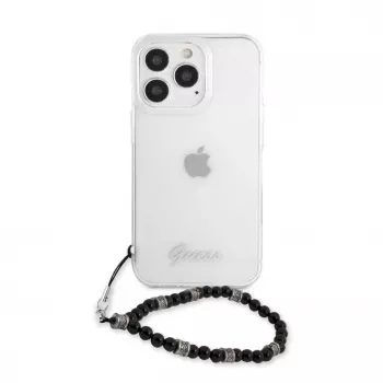 Guess GUHCP13LKPSBK Black Pearl carcasa rígida para Apple iPhone 13 Pro / 13 6,1
