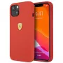 Ferrari FESSIHCP13SRE funda rígida de silicona roja para Apple iPhone 13 mini 5,4